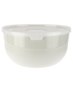 Kauss kaanega, 1,2 l, hallikas beež, 9 x 16.5 x 16.5, 91315, ravi decor