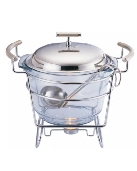 Toidusoojendaja, klaas - teras, 4l, kh 1417, kinghoff