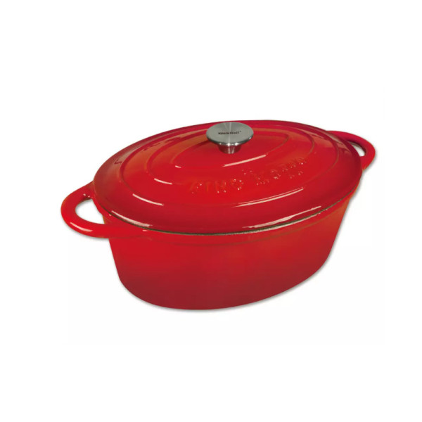 Pott, 30cm 4,5l, punane kinghoff. Pott, 30cm 4,5l, punane kinghoff.