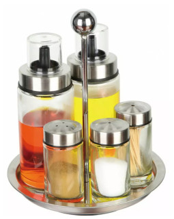 Maitseainekomplekt, 6 elementi, klaasteras kinghoff.