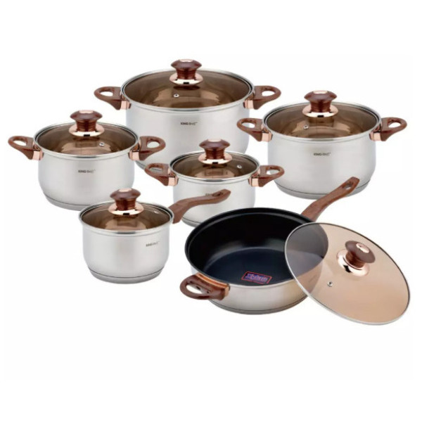 Kinghoff 12-osaline potikomplekt, kh 1768