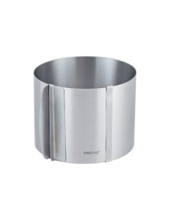 Reguleeritava läbimõõduga koogirõngas, 16x30x12cm kinghoff, kh 1792