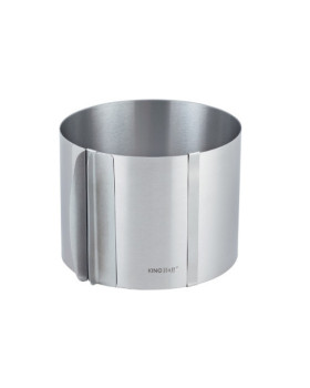 Reguleeritava läbimõõduga koogirõngas, 16x30x12cm kinghoff, kh 1792