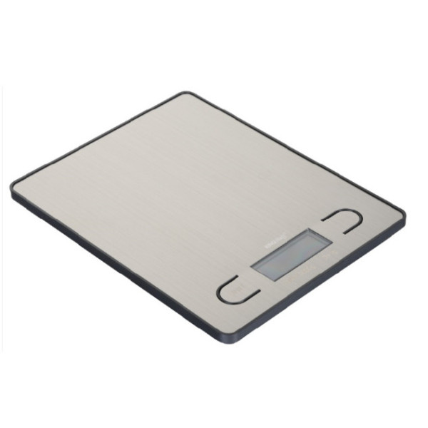 Köögikaal, hõbedast värvi, 5kg, 2x1.5v aaa patarei, kh 1821, kinghoff