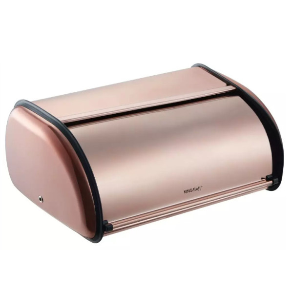 Leivakarp, roosa kuldne värv, metall kinghoff.