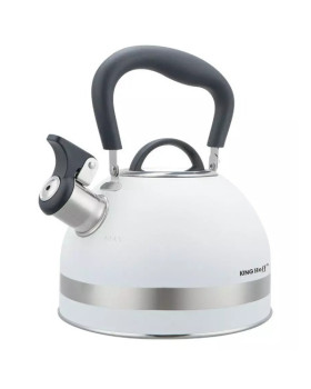 Vilega veekeetja, 1,8l, roostevaba teras, valge, kinghoff