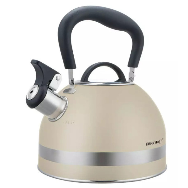 Vilega veekeetja, 1,8l, roostevaba teras, beež, kinghoff.