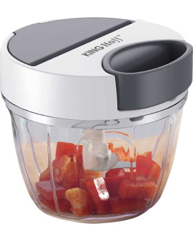 Köögiviljahakkija, hallide elementidega, läbimõõt 12,5 cm, maht 900 ml, kinghoff