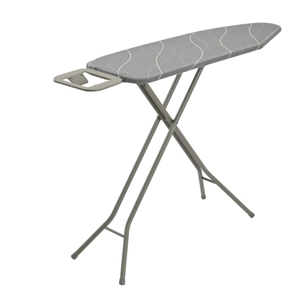 Triikimislaud jalaga, 114 × 35,5 cm, 7 kõrguse reguleerimise taset, kinghoff, kh 1939