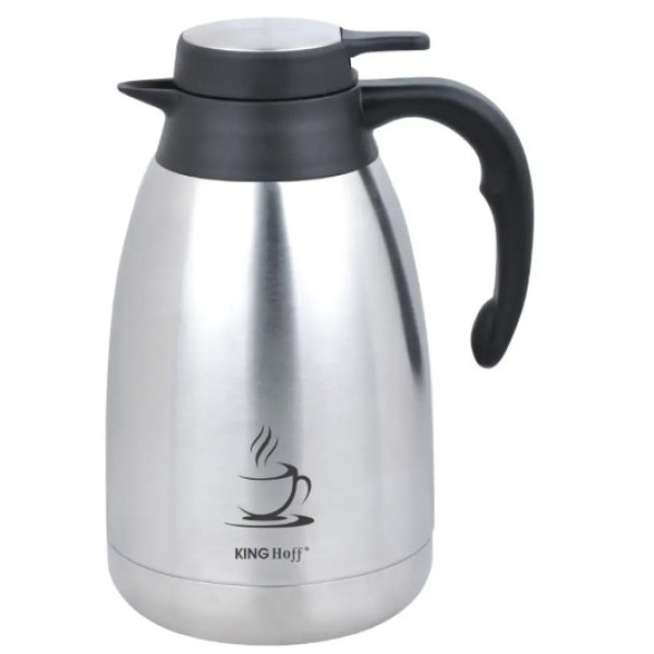 Termos, terasest, 2 l, kahekordsete seintega, kinghoff, kh 1994