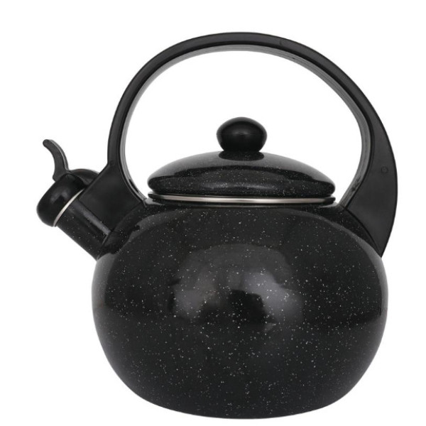 Vilistav veekeetja, emailitud teras, must, 2,2 l, kh 2039, kinghoff Vilistav veekeetja, emailitud teras, must, 2,2 l, kh 2039, kinghoff