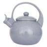 Vilistav veekeetja, emailitud teras, hall, 2,2 l, kh 2079, kinghoff