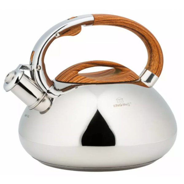 Traditsiooniline veekeetja 3l, hõbedane kinghoff, kh 3274