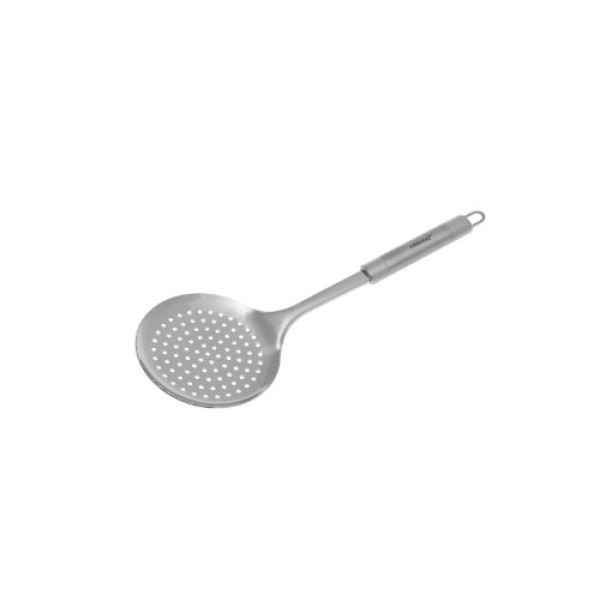 Lõhega lusikas, terasest 34 cm kinghoff, kh 3392