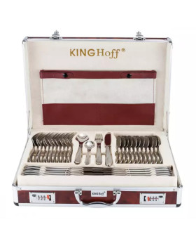 Söögiriistad kohvris, 72 tk, satiin kinghoff