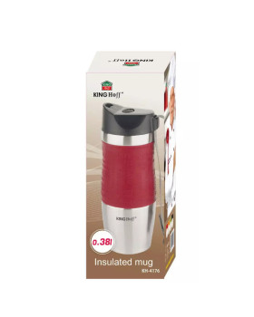 Terminis puodelis plieno 380ml kinghoff.-foto2