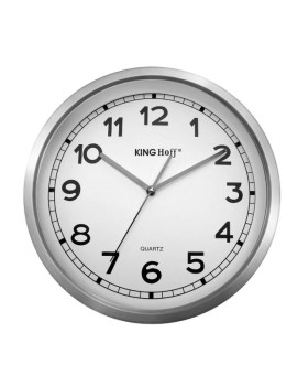 Seinakell, roostevaba teras, ø34 cm, 1.5v r6 aa patarei, kh 5026, kinghoff