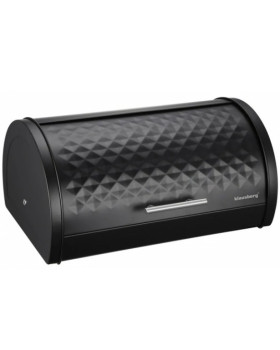 Leivakast, teras, must klausberg, mõõdud: 38 x 28 x 18,5 cm. Leivakast, teras, must klausberg, mõõdud: 38 x 28 x 18,5 cm.