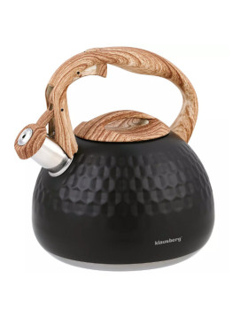 Traditsiooniline veekeetja 2.8 l, must, klausberg, kb 7562