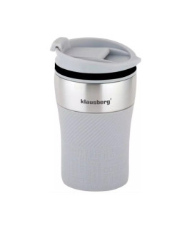 Terminis puodelis, pilkas, 280 ml, klausberg, kb 7622