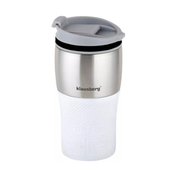 Termoskruus, valge, 320 ml, klausberg, kb 7627 Termoskruus, valge, 320 ml, klausberg, kb 7627