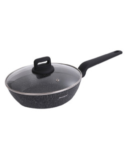 Praepann kaanega, must marmor, ø24x6,5cm klausberg, kb 7666