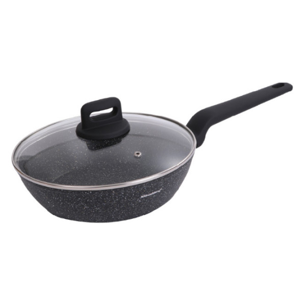 Praepann kaanega, must marmor, ø24x6,5cm klausberg, kb 7666