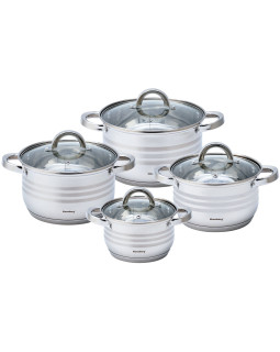 Potikomplekt ø16/18/20/24 cm, klausberg, roostevaba teras, kb 7694