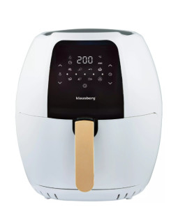 Kuumaõhufritüür, valge ja kuldne, 7.7l, 1800w, kb 7709, klausberg