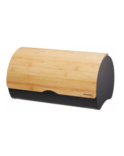 Leivakarp, puidust, musta värvi, 38×24×20,5 cm, klausberg, kb 7712