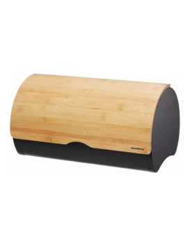 Leivakarp, puidust, musta värvi, 38×24×20,5 cm, klausberg, kb 7712