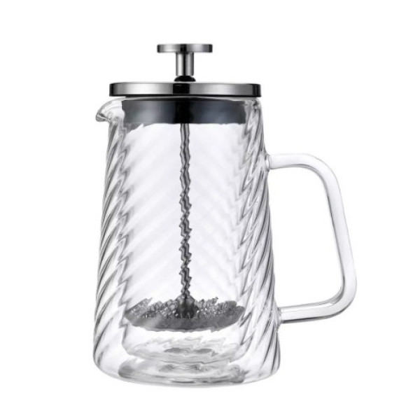 Kolbpann kohvi/tee valmistamiseks, klaasist, 0,35 l, klausberg, kb 7762