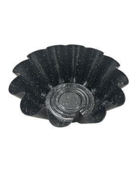 Metalinė kepimo forma su nepridegančia danga, juoda, 23,5 cm skersmens, klausberg, kb 7837
