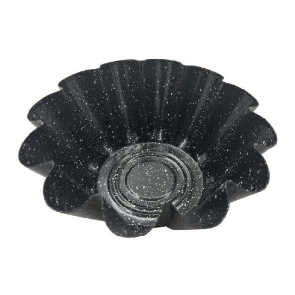 Metalinė kepimo forma su nepridegančia danga, juoda, 23,5 cm skersmens, klausberg, kb 7837