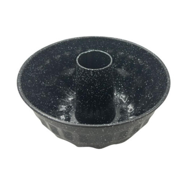 Vorm, metallist, ümmargune auguga, mittenakkuva kattega, must, läbimõõt 22 cm, klausberg, kb 7839 Vorm, metallist, ümmargune auguga, mittenakkuva kattega, must, läbimõõt 22 cm, klausberg, kb 7839