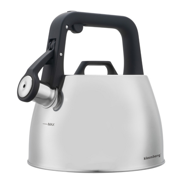 Traditsiooniline veekeetja 2,5 l, hõbedane, klausberg, kb 7914