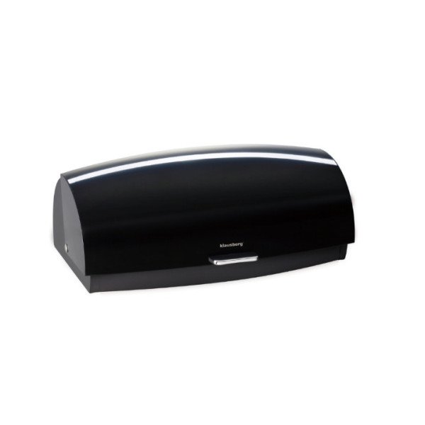 Leivakarp, metallkorpus, polüstüreenist kaas, 45 × 28.5 × 17 cm, must, klausberg, kb 7931