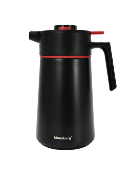 Termos, 2,5l, must, klausberg, kb 9013. suur maht 2,5 l. ideaalne koosolekuteks, konverentsideks ja