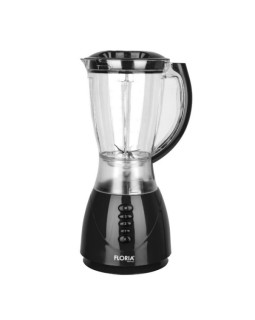 Blender floria zln 3080 must, võimsus 300w, maht 1,5l, 3 kiirust, impulssfunktsioon – plastikkann