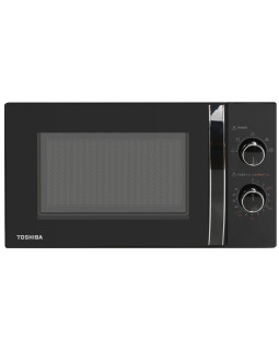 Mikrolaineahi toshiba mw mm20pbk, 20 l, mehaanilise juhtimisega, 800 w võimsus