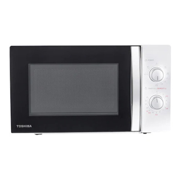 Mikrolaineahi toshiba mwp mg20pwh, 20 l, 700 w, mehaanilise juhtpaneeliga, 5 võimsustaseme ja grillf