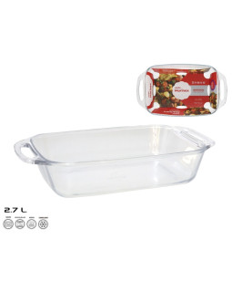 Klaasist ahjuvorm 35x20x7 cm 2,7 l, marinex Klaasist ahjuvorm 35x20x7 cm 2,7 l, marinex