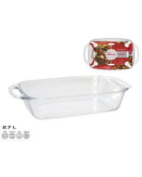 Klaasist ahjuvorm 35x20x7 cm 2,7 l, marinex