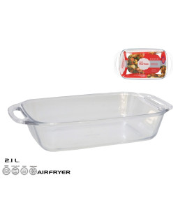 Klaasist ahjuvorm 32,5x17,5x7 cm 2,1 l, marinex Klaasist ahjuvorm 32,5x17,5x7 cm 2,1 l, marinex