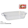 Klaasist ahjuvorm 32,5x17,5x7 cm 2,1 l, marinex