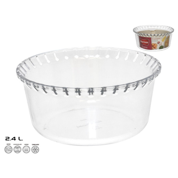 Sufleevorm 2,4 l, 10 x 21,5 x 21,5 cm, marinex