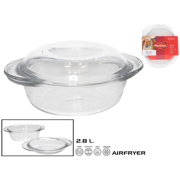 Kaane ja kastrul 28 x 22,5 x 10,5 cm, marinex