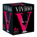Vivino veiniklaaside komplekt, 4tk, 610ml