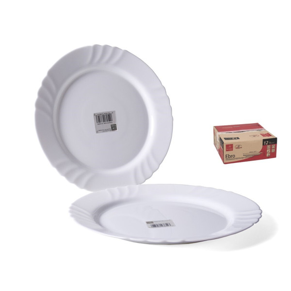 Ümmargune taldrik ebro, 3 x 32 x 32 cm, bormioli rocco Ümmargune taldrik ebro, 3 x 32 x 32 cm, bormioli rocco