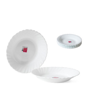 Premium hondo taldrik 23 cm, 4 x 22 x 22 cm, bormioli rocco